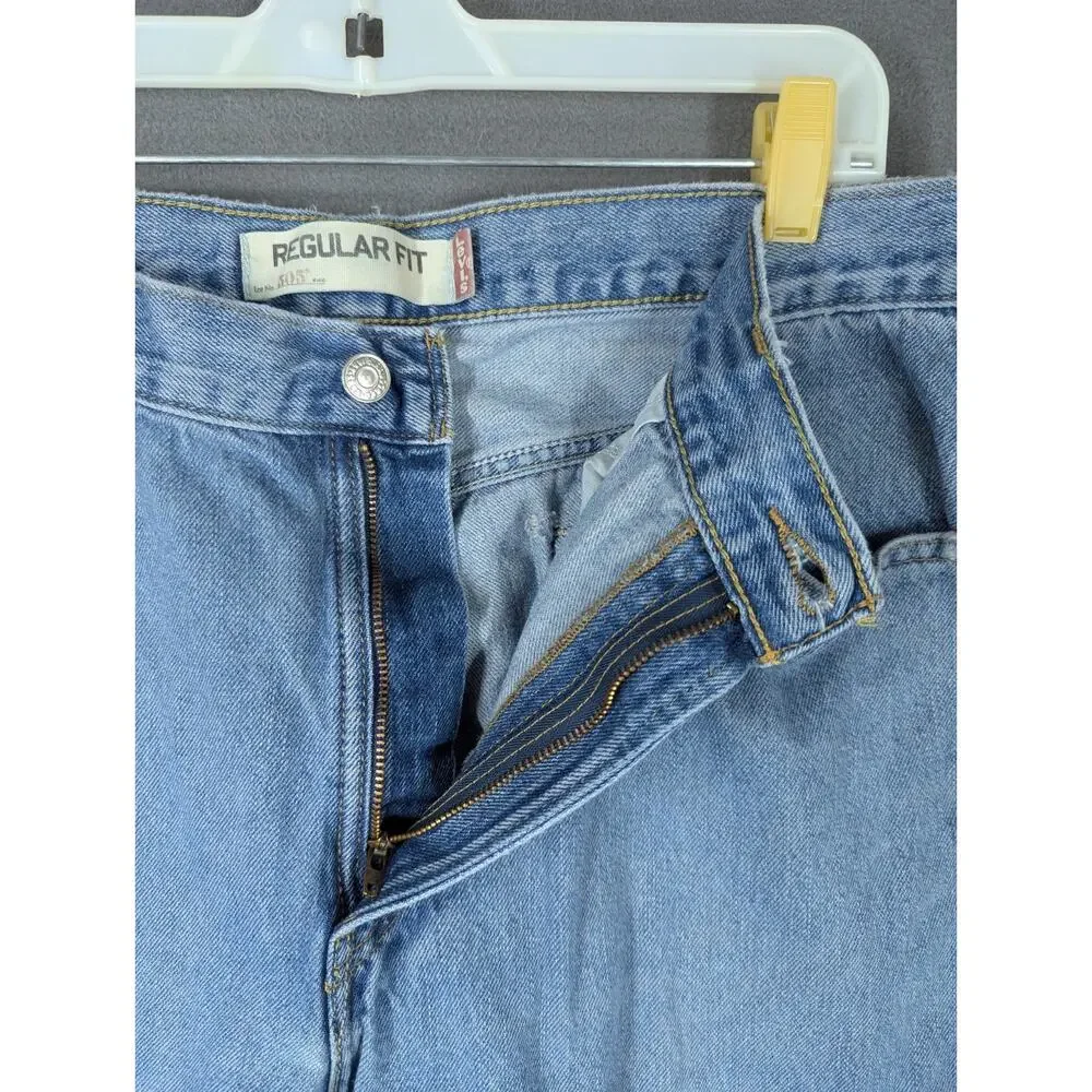 2009 Levi's 505 Jeans Mens 36x30 Regular Fit Straight Leg